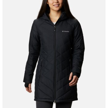 Columbia Jas Dames, Heavenly Long Hooded Zwart, 17FUZMRCO